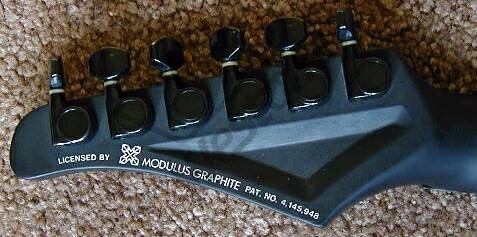 Villain Graphite headstock